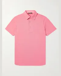 Loro Piana Polo in cotone piqué Rosa