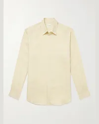 Paul Smith Camicia in lino Giallo