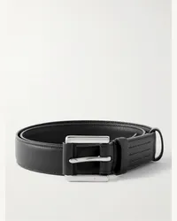 Ralph Lauren Cintura in pelle, 2,5 cm Nero