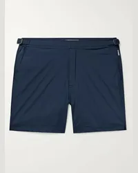 Orlebar Brown Shorts da mare lunghezza media Bulldog Sport Blu