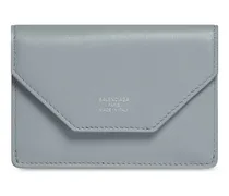 Portafoglio Envelope Mini Blu - Donna - Vitello