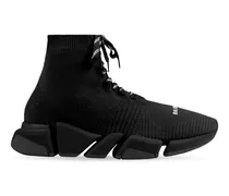 Sneakers Speed 2.0 Lace-Up In Maglia Riciclata Nero - Uomo Poliestere, Elastan