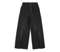 Pantaloni Double Side Nero - Uomo Cotone