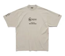 T-Shirt WFP Medium Fit Nero - Unisex Cotone