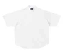 Camicia BB Icon Short Sleeve Bianco - Uomo Poliestere & Cotone