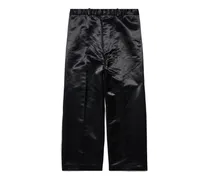 Pantaloni Large Fit Nero - Unisex Cotone & Viscosa