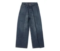 Pantaloni Double Side Blu - Uomo Cotone