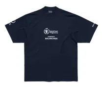 T-Shirt WFP Medium Fit Blu - Unisex Cotone