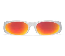 Occhiali Da Sole Reverse Xpander 2.0 Rectangle Argento - Unisex - Alluminio