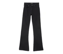 Pantaloni Bootcut Nero - Uomo Cotone
