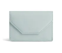 Portafoglio Envelope Mini Blu - Donna - Pelle Di Vitello