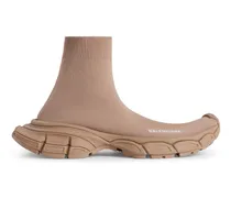 Sneaker 3XL Sock In Maglia Riciclata Beige - Donna Poliestere, Elastan