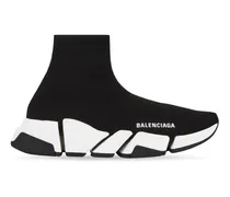 Sneakers Speed 2.0 In Maglia Riciclata Nero - Uomo Poliestere, Elastan
