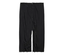 Pantaloni Large Fit Nero - Unisex Lyocell
