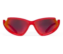 Occhiali Da Sole Side Xpander Cat Rosso - Unisex - Poliammide