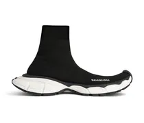 Sneaker 3XL Sock In Maglia Riciclata Nero - Donna Poliestere, Elastan