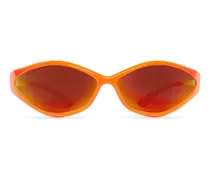Occhiali Da Sole 90s Oval Arancione - Unisex - Poliammide