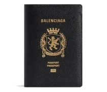 Custodia Passport Nero - Uomo - Pelle Di Vitello, Cellulosa, Poliuretano