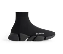 Sneakers Speed 2.0 In Maglia Riciclata Nero - Donna Poliestere, Elastan