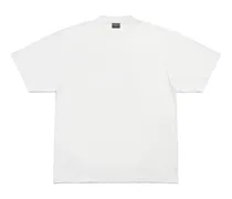 T-Shirt  Medium Fit Bianco - Unisex Cotone