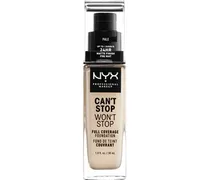 NYX Cosmetics Facial make-up Foundation Can't Stop Won't Stop Foundation 20 Neutral Tan 