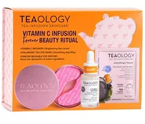 Cura Cura del viso Set regalo Vitamin C Infusion 15 ml + Hyaluronic Eye Mask + Reusable Eye Patches