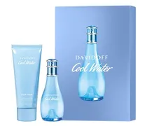 Profumi femminili Cool Water Woman Set regalo Eau de Toilette 30 ml + Body Lotion 75 ml
