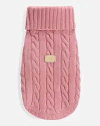 Dolce & Gabbana Maglione In Lana Per Cani - Uomo Accessori Per Cani Rosa Rosa