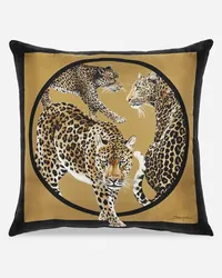 Dolce & Gabbana Silk Twill Cushion Large - Cuscini Grandi Multicolore Multicolore