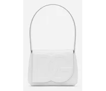 Borsa A Spalla Dg Logo Bag - Donna Borse A Spalla E Tracolla Bianco Pelle