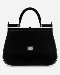 Dolce & Gabbana Borsa A Mano Sicily Box - Donna Borse A Mano Nero Nero