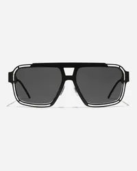 Dolce & Gabbana Dg Logo Sunglasses - Uomo Icons Nero Generic