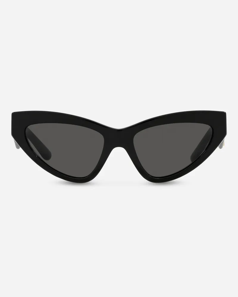Dolce & Gabbana Dg Crossed Sunglasses - Donna Icons Nero Acetato Generic