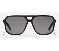 Dolce & Gabbana Angel Sunglasses - Uomo Icons Nero Generic
