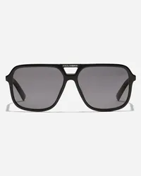 Dolce & Gabbana Angel Sunglasses - Uomo Icons Nero Generic