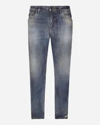 Dolce & Gabbana Jeans Loose In Denim - Uomo Denim Multicolore Variante