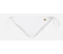 Slip Con Fiocchi Da Mare - Donna Beachwear Bianco Jersey
