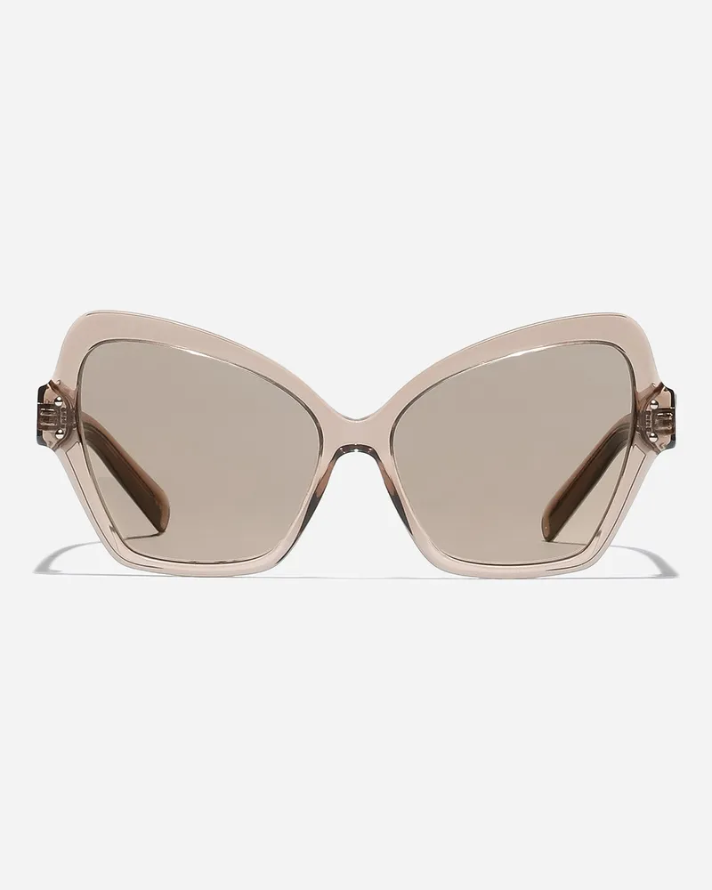 Dolce & Gabbana Occhiali Da Sole Dg Sharped - Donna Novità Beige Generic