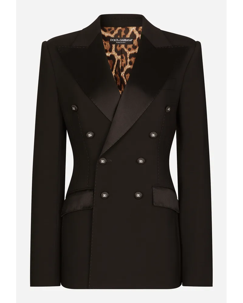 Dolce & Gabbana Giacca - Donna Giacche E Blazer Nero Tessuto Nero