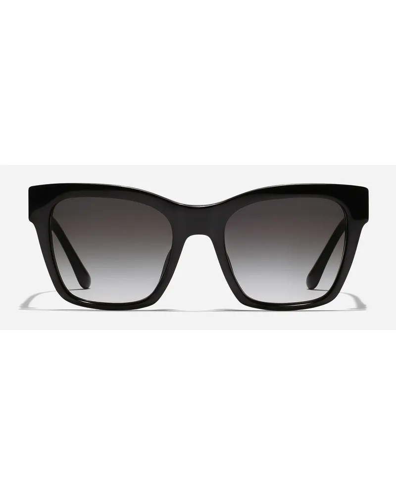 Dolce & Gabbana Print Family Sunglasses - Donna Icons Nero Generic