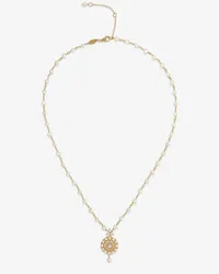 Dolce & Gabbana Romance Necklace In Yellow Gold With Pearls - Donna Collane Oro Oro