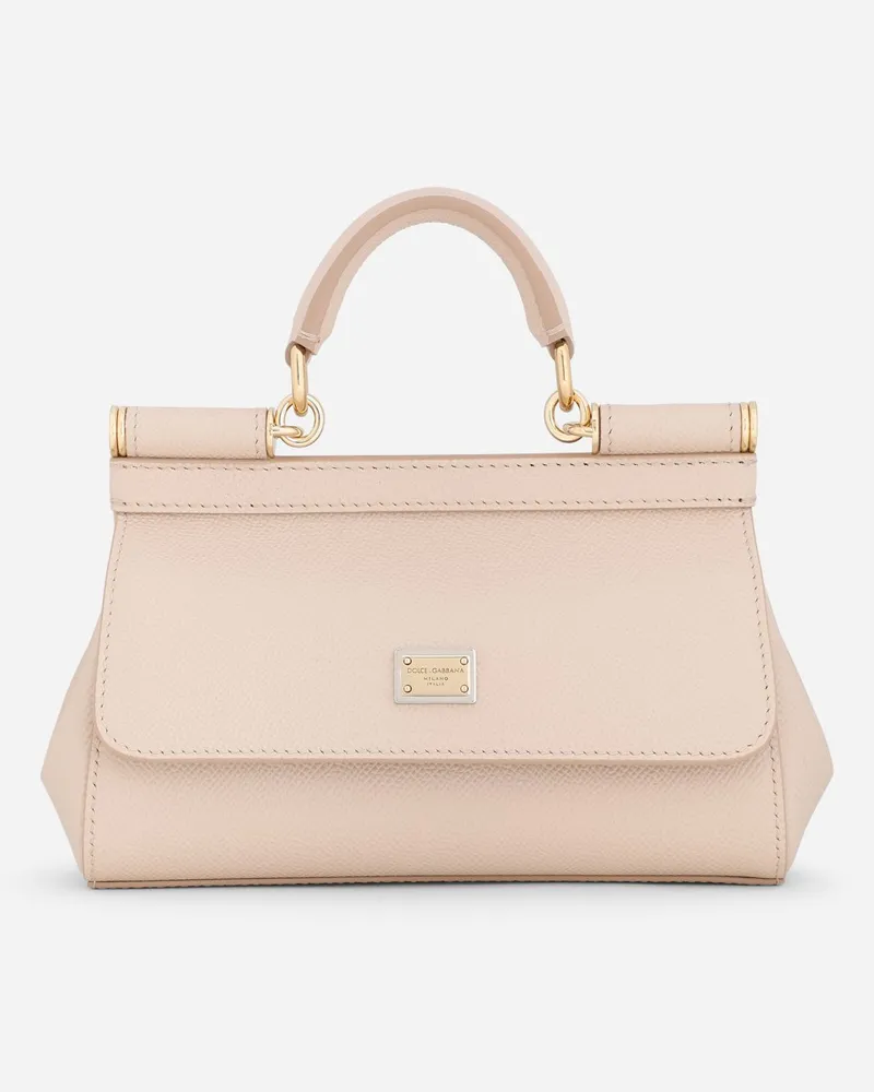 Dolce & Gabbana Borsa A Mano Sicily Piccola - Donna Borse A Mano Rosa Rosa