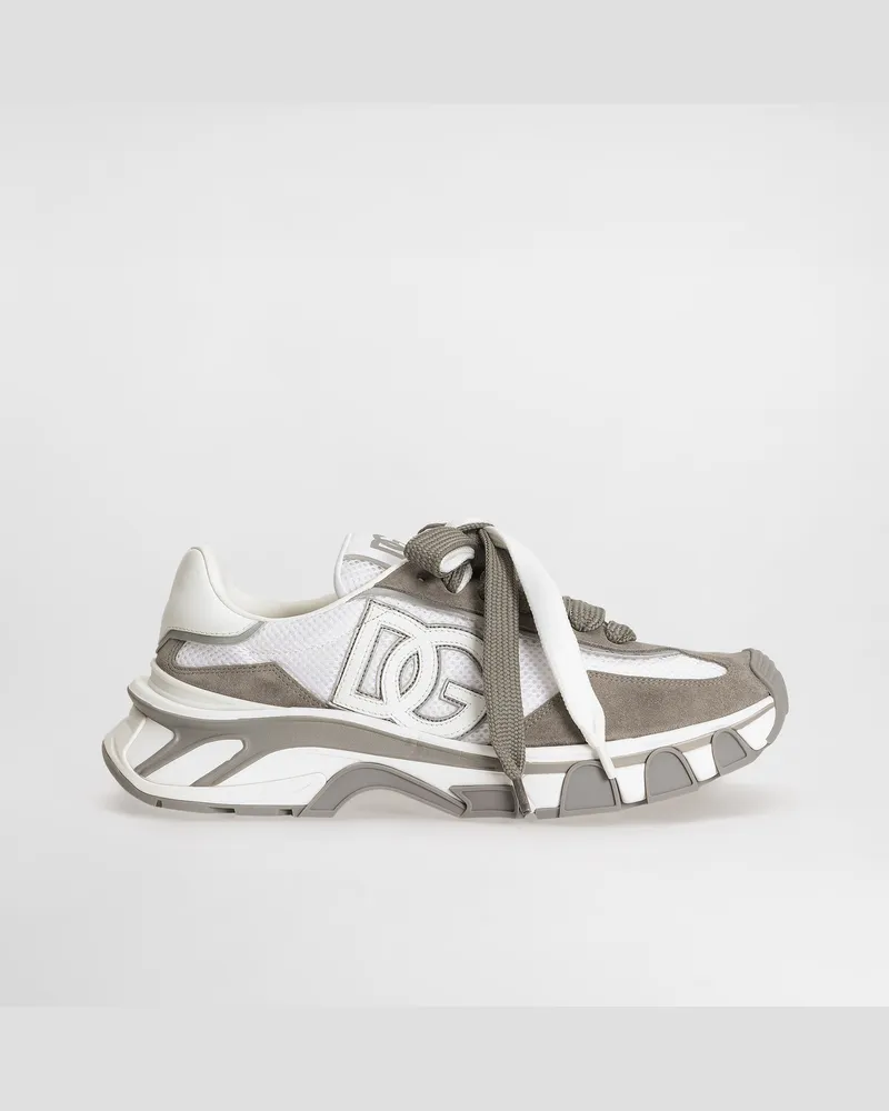 Dolce & Gabbana Sneaker Dg Country Road In Nylon E Pelle - Uomo Sneaker Multicolore Multicolore