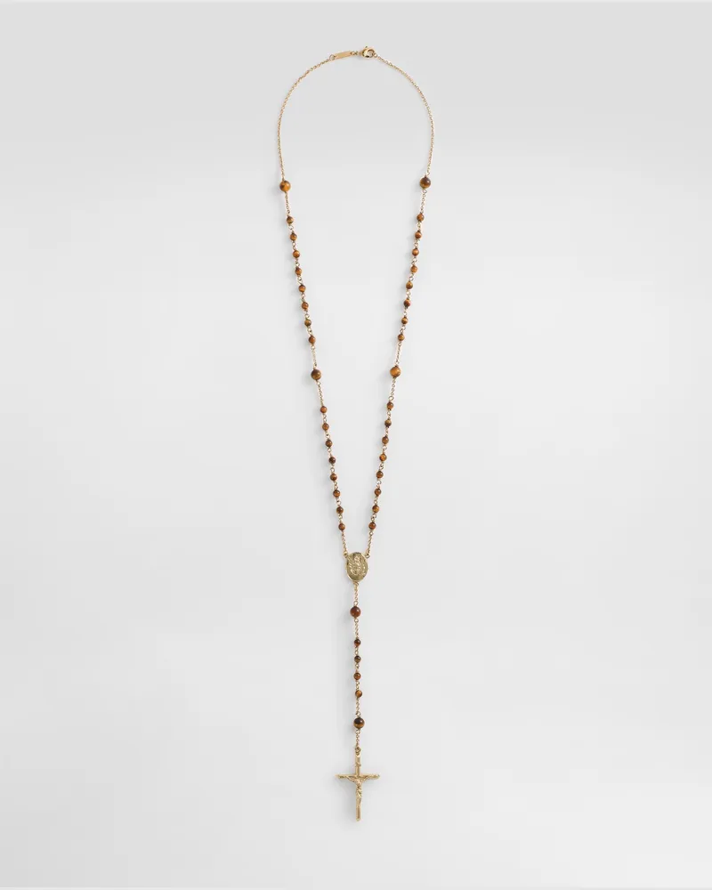 Dolce & Gabbana Maxi Collana - Uomo Bijoux Oro Metallo Oro