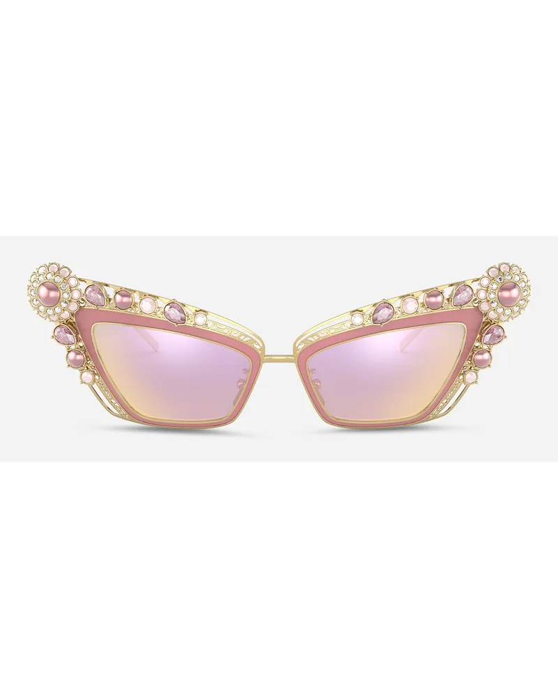 Dolce & Gabbana Christmas Sunglasses - Donna Icons Oro Generic