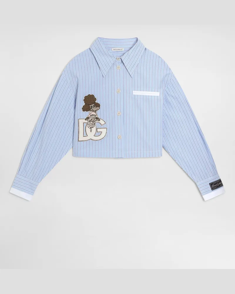 Dolce & Gabbana Camicia In Popeline Rigato - Donna Collection Rigato