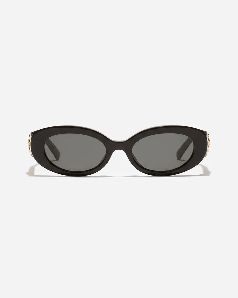 Dolce & Gabbana Occhiali Da Sole Devotion - Donna Novità Nero Acetato Generic