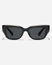 Dolce & Gabbana Occhiali Da Sole Dg Sharped - Donna Novità Nero Acetato Generic