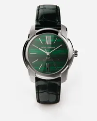 Dolce & Gabbana Orologio Acciaio E Malachite - Uomo Orologi Verde Verde