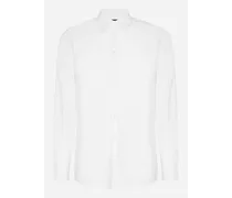 Camicia Martini In Cotone - Uomo Camicie Bianco Cotone